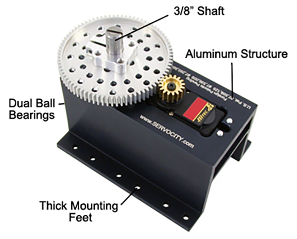 Analog Servos for Robotics