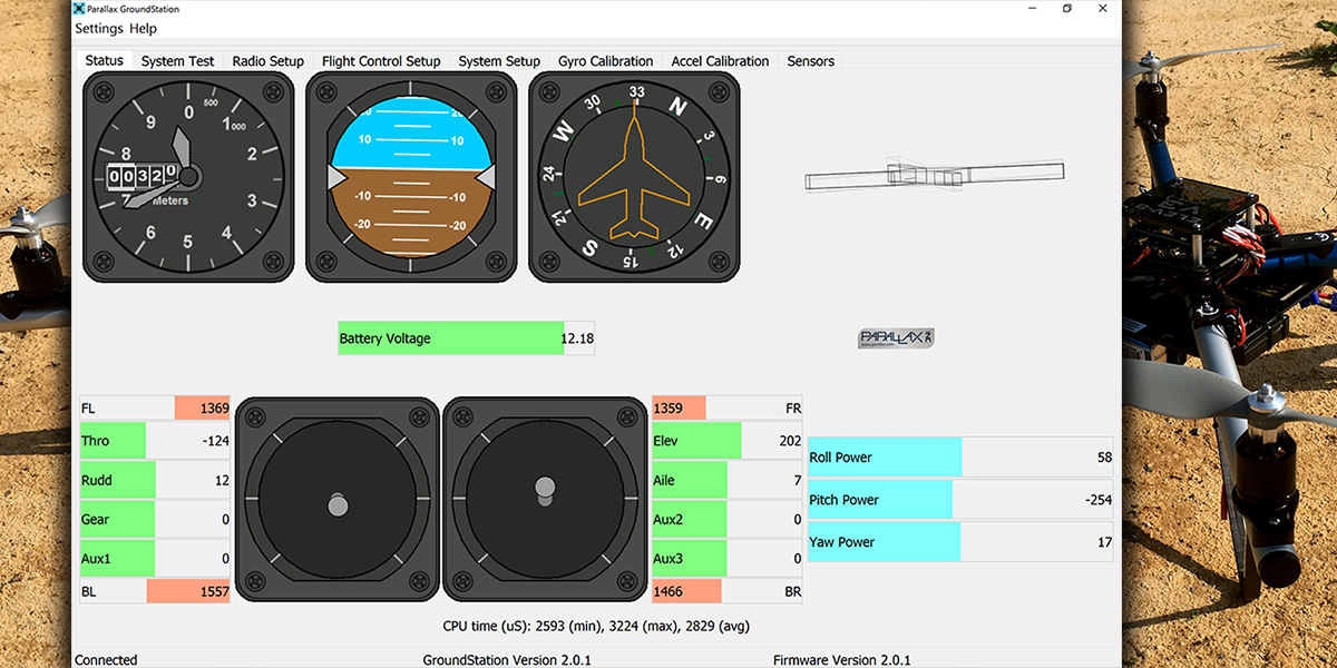 The Multi-Rotor Hobbyist — Adding Telemetry to the ELEV-8