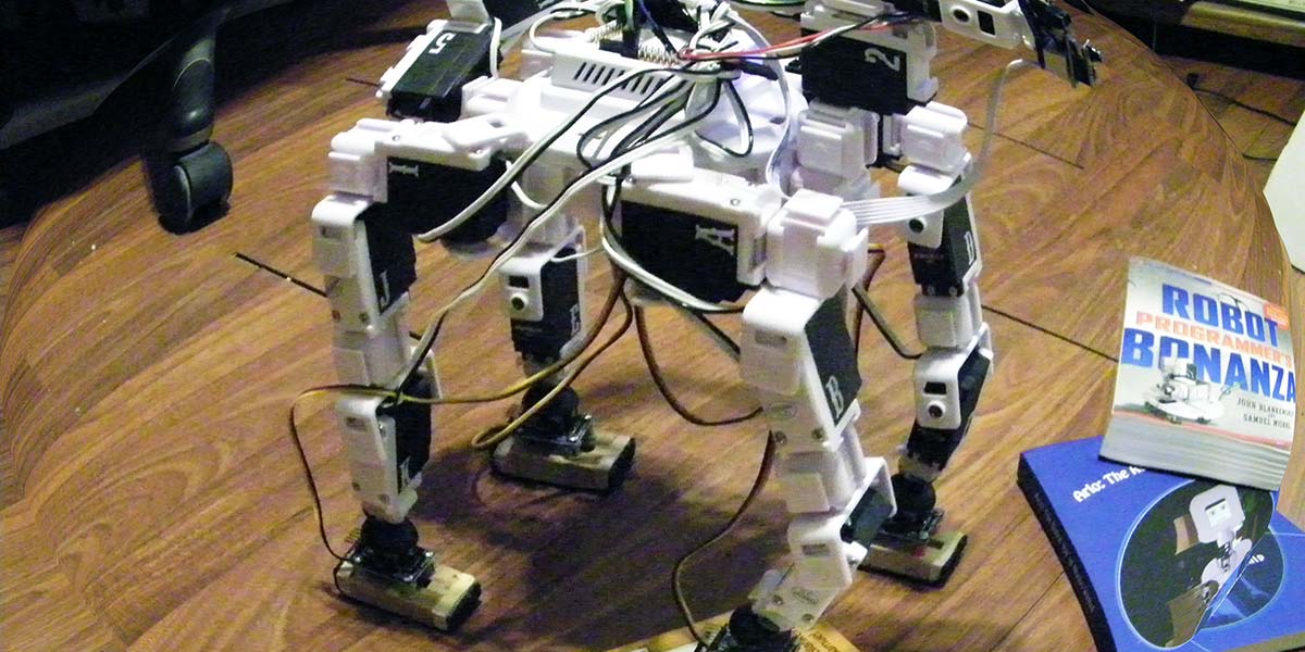 Experimenting with Walking Robots — Autonomous Leveling