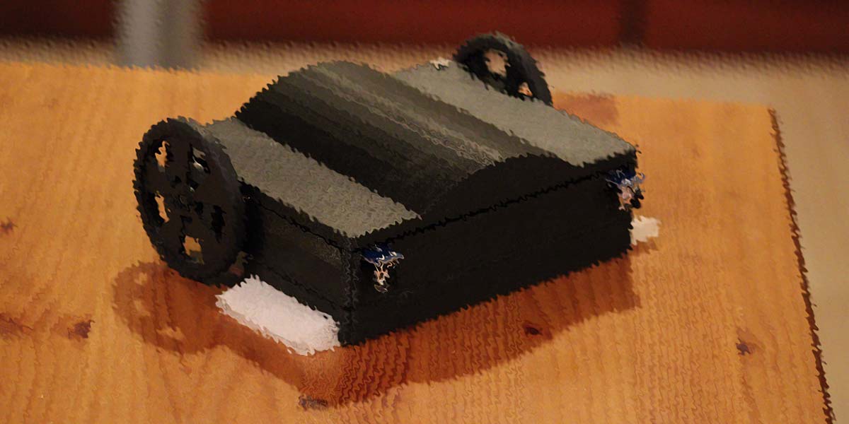 WiperBot: A 3D Printed Table Cleaning Robot