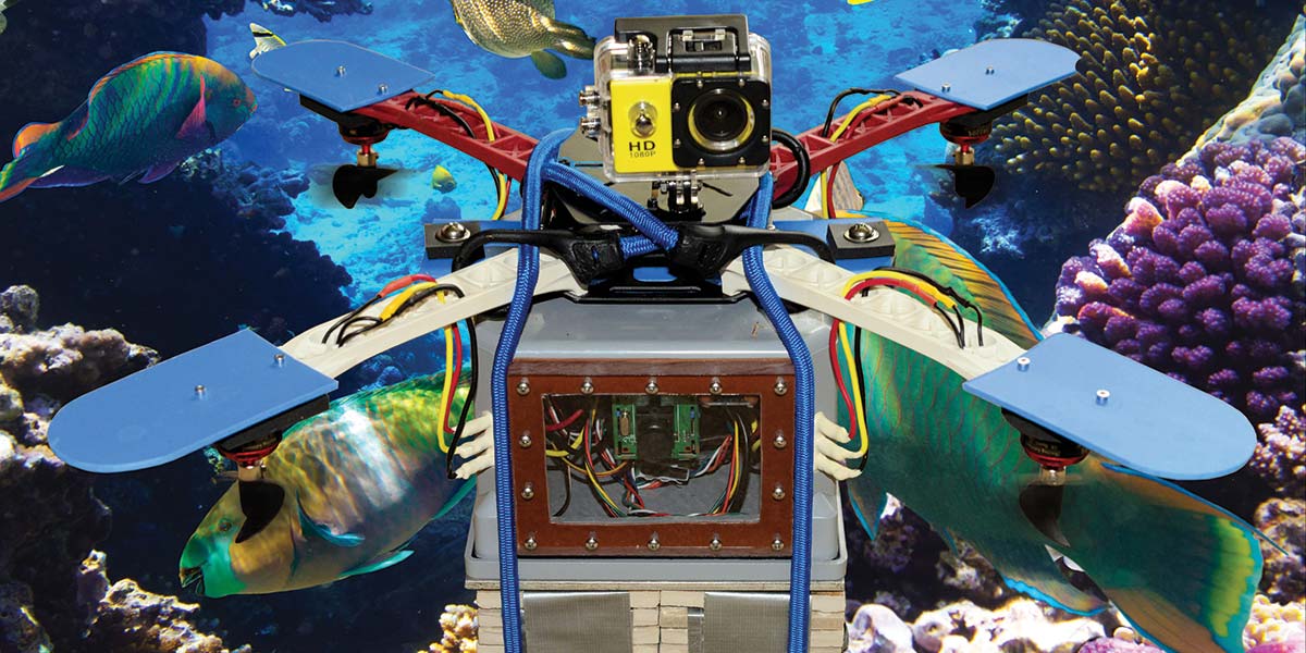 Make a Splash with  an Underwater Quadcopter ROV — Part 1