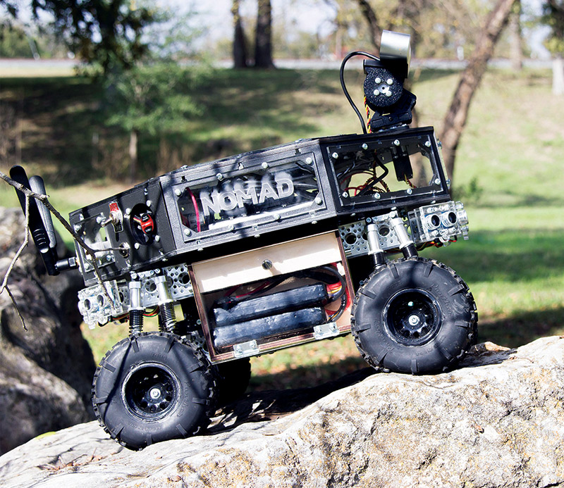NOMAD The Evolution of an Autonomous Robot Servo Magazine