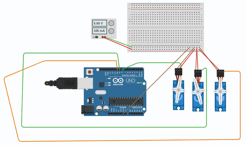 Analog Servos for Robotics